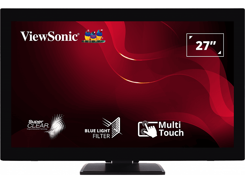 VIEWSONIC TD2760 27'' Sík FullHD 60 Hz 16:9 VA LED Érintőkijelzős Monitor