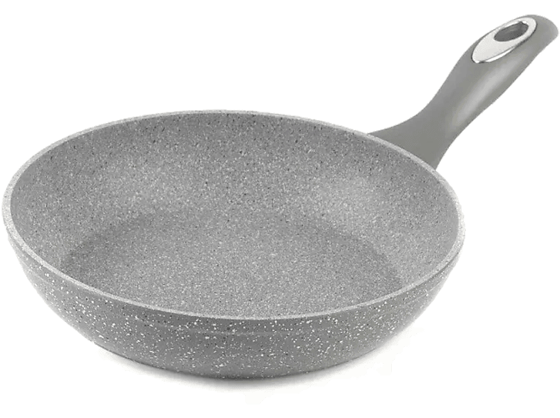 SALTER Marblestone Tapadásmentes, kovácsolt alumínium serpenyő szürke 28cm