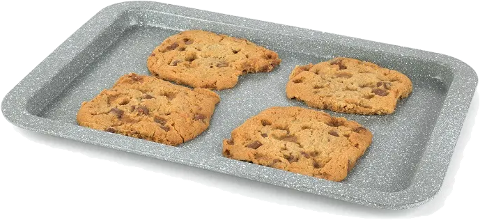 SALTER Marblestone tapadásmentes, szénacél tepsi szürke 38x27cm