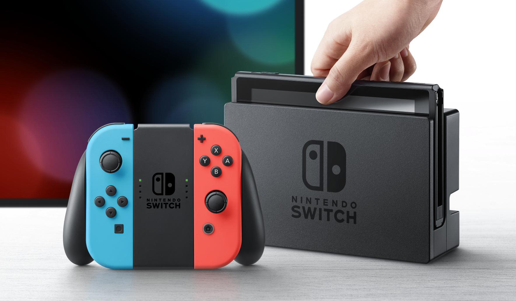 NINTENDO Switch Neon-Rot/Neon-Blau bei MediaMarkt