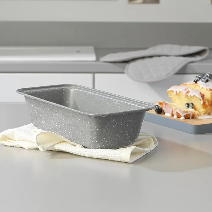 SALTER Marblestone Tapadásmentes kenyérsütő forma szürke 27x14cm