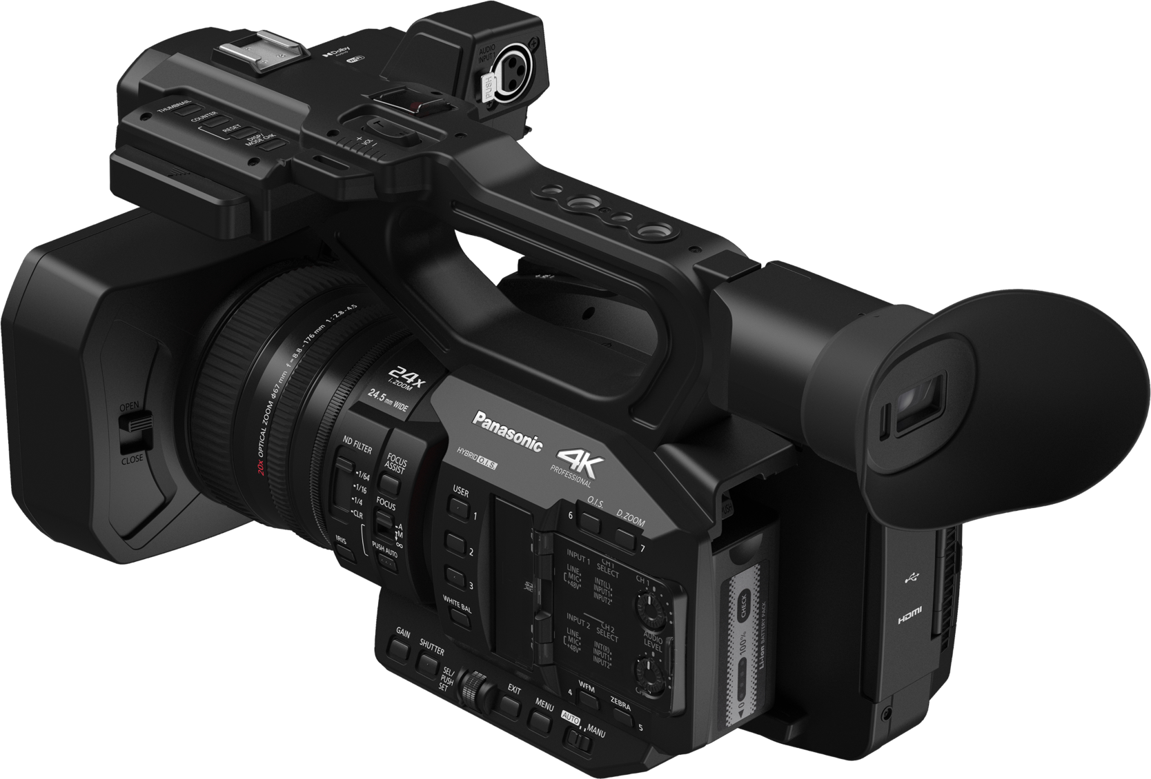 PANASONIC HC-X20 - Camcorder (Schwarz)