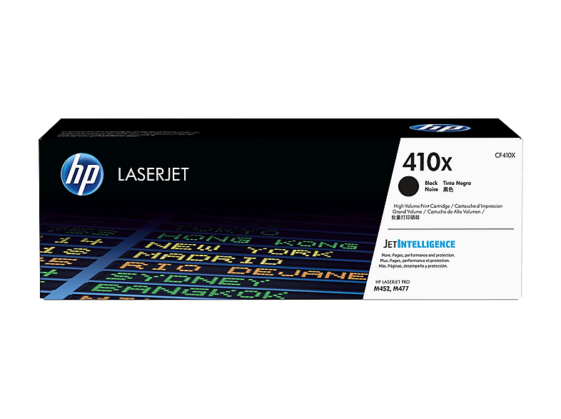 HP 401X, schwarz (CF410X); Tintenpatrone