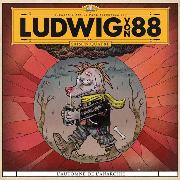 Ludwig Von 88 - (Vinyl) L\'Automne - Red (Clear De L\'Anarchie Vinyl)