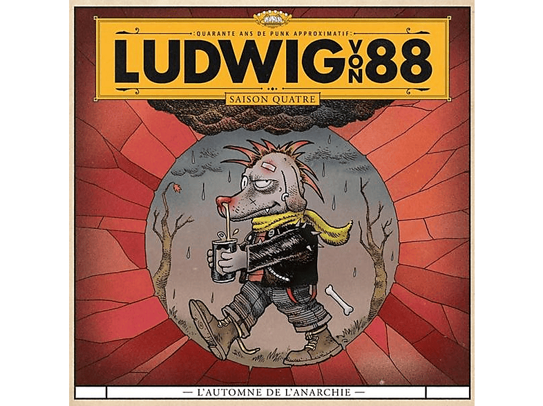 Ludwig Von 88 - L\'Automne De L\'Anarchie (Clear Red Vinyl)  - (Vinyl)