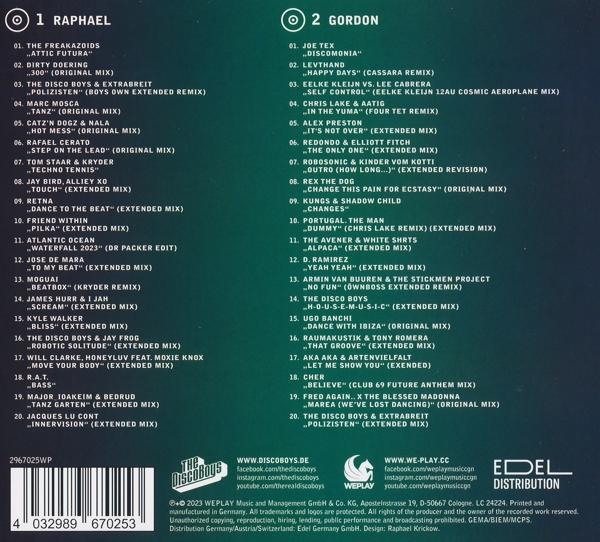 The Disco Boys - The Disco Boys Vol.23  - (CD)