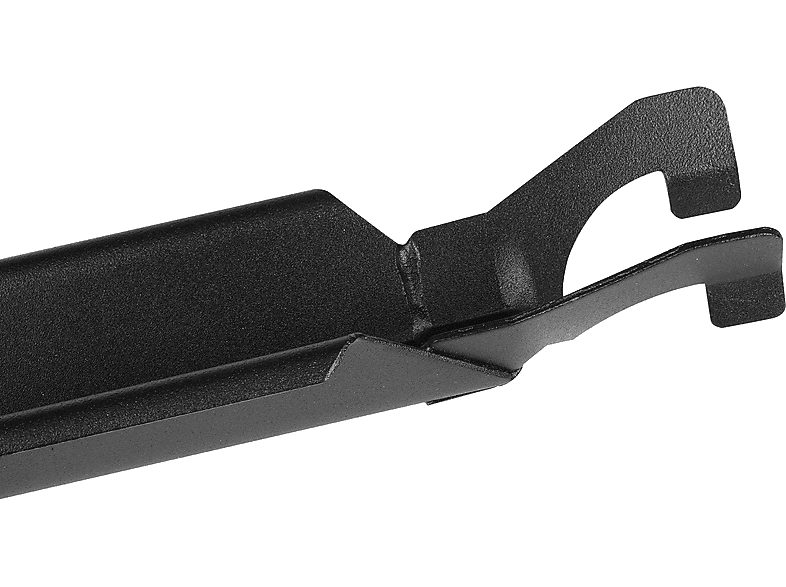 EUFAB Auffahrschiene für die Fahrradträger Modelle AMBER und CROW, Schwarz)