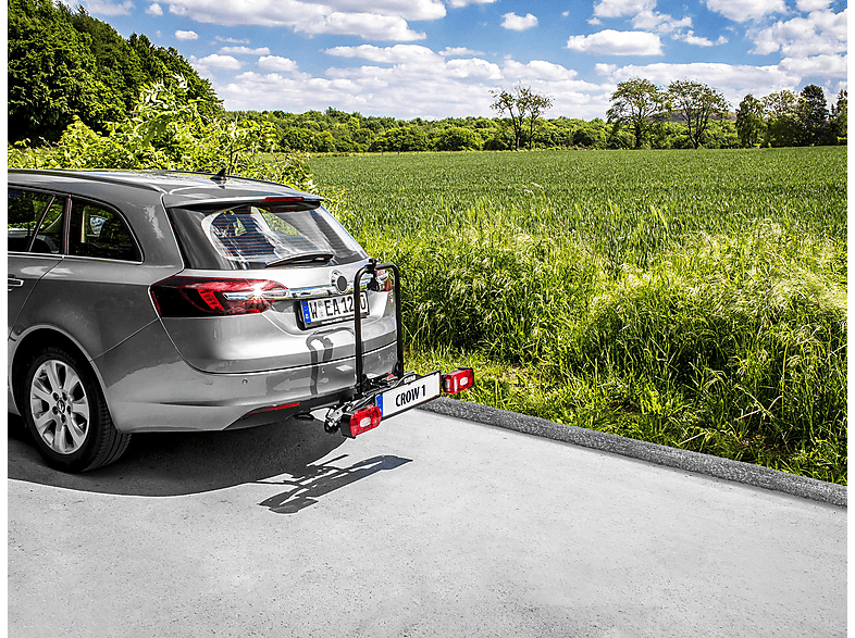 EUFAB Fahrradträger CROW 1, Schwarz)