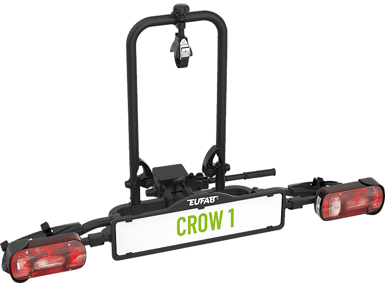 EUFAB 11583 uitbreiding CROW PLUS fietsendrager, voor 3 fietsen, voor artikel,Erweiterung für Fahrradträger Crow Plus,Zwart