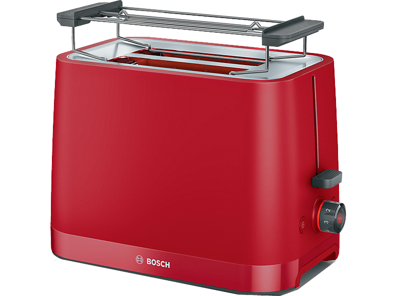 BOSCH TAT3M124 MyMoment Toaster (Rot, 950 Watt, Schlitze 2) online