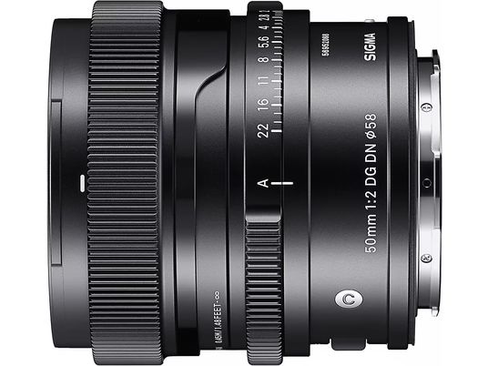 SIGMA 50 mm F/2 DG DN C - Longueur focale fixe(Sony E-Mount, Plein format)