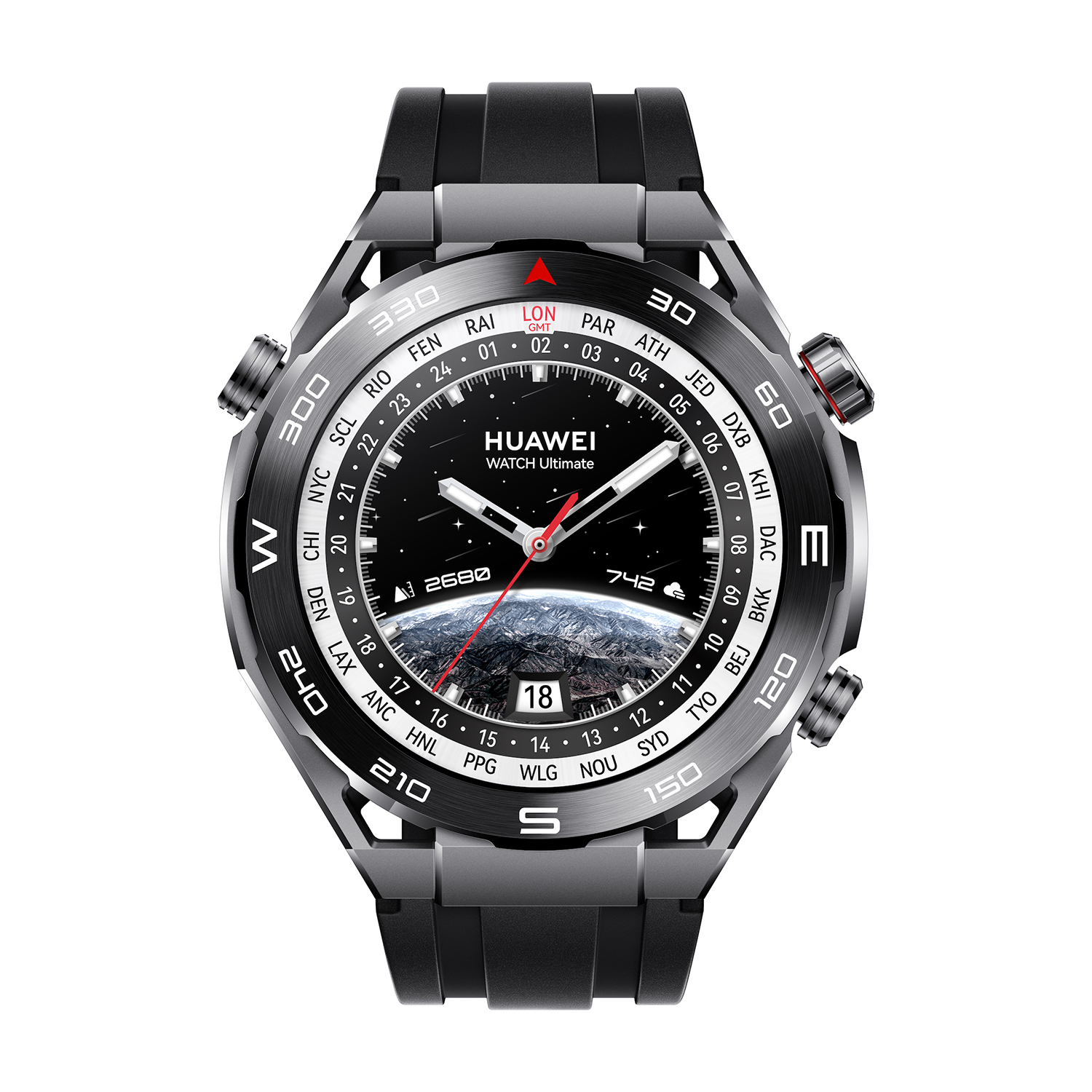 Smartwatch Huawei Watch Ultimate , Black
