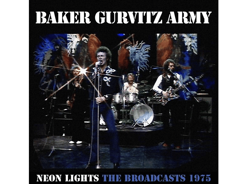 Baker Gurvitz Army + (CD - Clamshe Broadcasts - The Lights DVD 3CD/2DVD 1975 - Neon Audio)