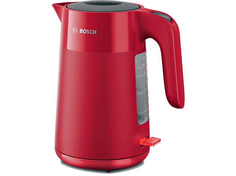 Bosch 1,7L MyMoment, rot Wasserkocher Rot