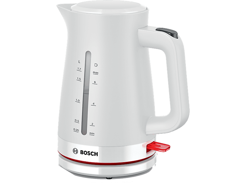 Bosch TWK3M121 MyMoment Wasserkocher (Weiß, 1.7 l, 2400 Watt)