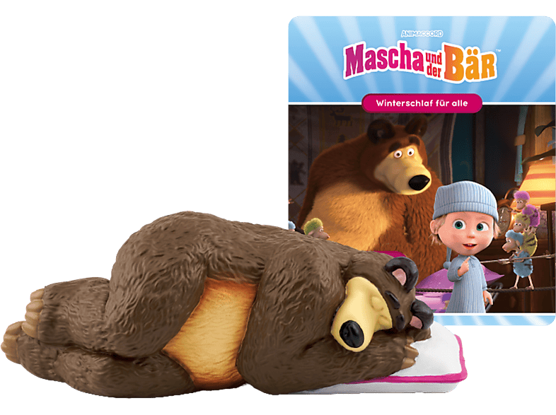 TONIES Mascha und der Bär - Winterschlaf für alle + 5 weitere quirlige lustige Geschichten Hörfigur /D (Mehrfarbig)