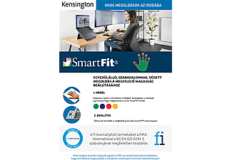 KENSINGTON Outlet SmartFit® Ergo asztali monitor állvány 2 monitornak, max 32"-ig (K55409WW)