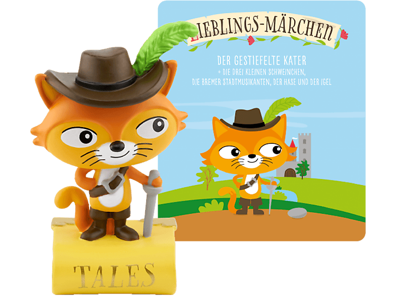 TONIES Lieblings-Märchen - Der gestiefelte Kater (Relaunch) Hörfigur /D (Mehrfarbig)