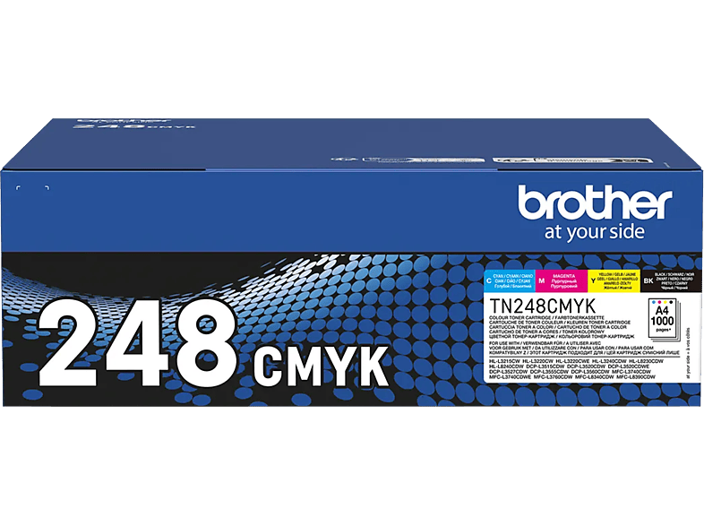 BROTHER TN-248VAL CMYBK - (Cyan, Schwarz, Gelb, Magenta)