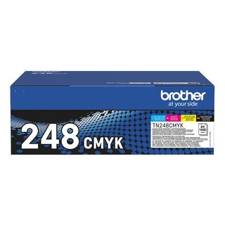 BROTHER TN-248VAL CMYBK -  (Cyan, noir, jaune, magenta)