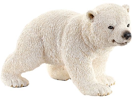 SCHLEICH Wild Life: cucciolo orso polare - Personaggio (Bianco)