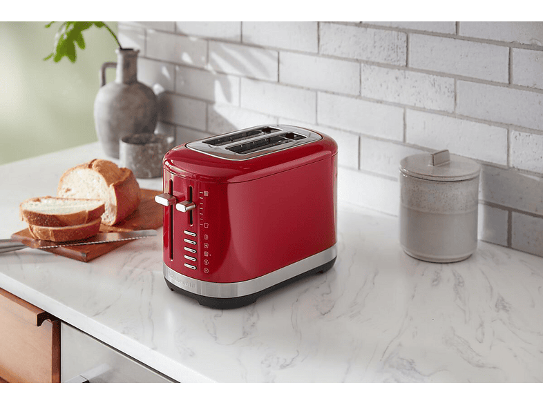 Kitchen Aid 5KMT2109EER Toaster mit manueller Bedienung (Empire Rot, 980 Watt, Schlitze: 2) — Foto 5 von 5