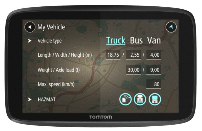 Nawigacja TOMTOM GO Professional 6250 EU Lifetime Traffic