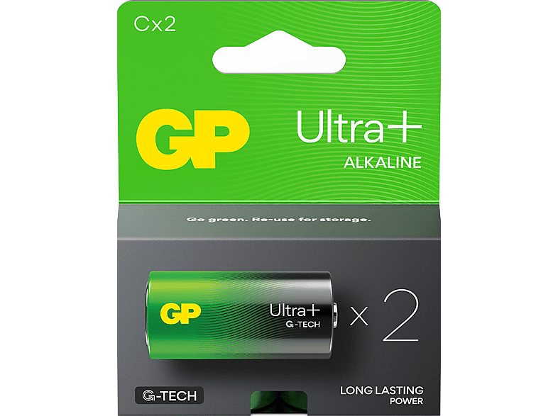 Фото - Акумулятор / батарейка GP Baterie alkaliczne  Ultra+ Alkaline 14AUP21-SB2 2 szt. 