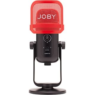 JOBY Wavo POD - Microfono per podcast (Nero / rosso)