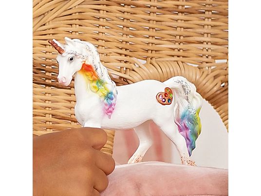 SCHLEICH Bayala : jument licorne arc-en-ciel - Figurine (Multicolore)
