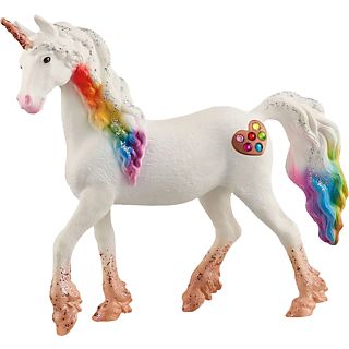SCHLEICH Bayala: cavalla unicorno arcobaleno - Personaggio (Multicolore)