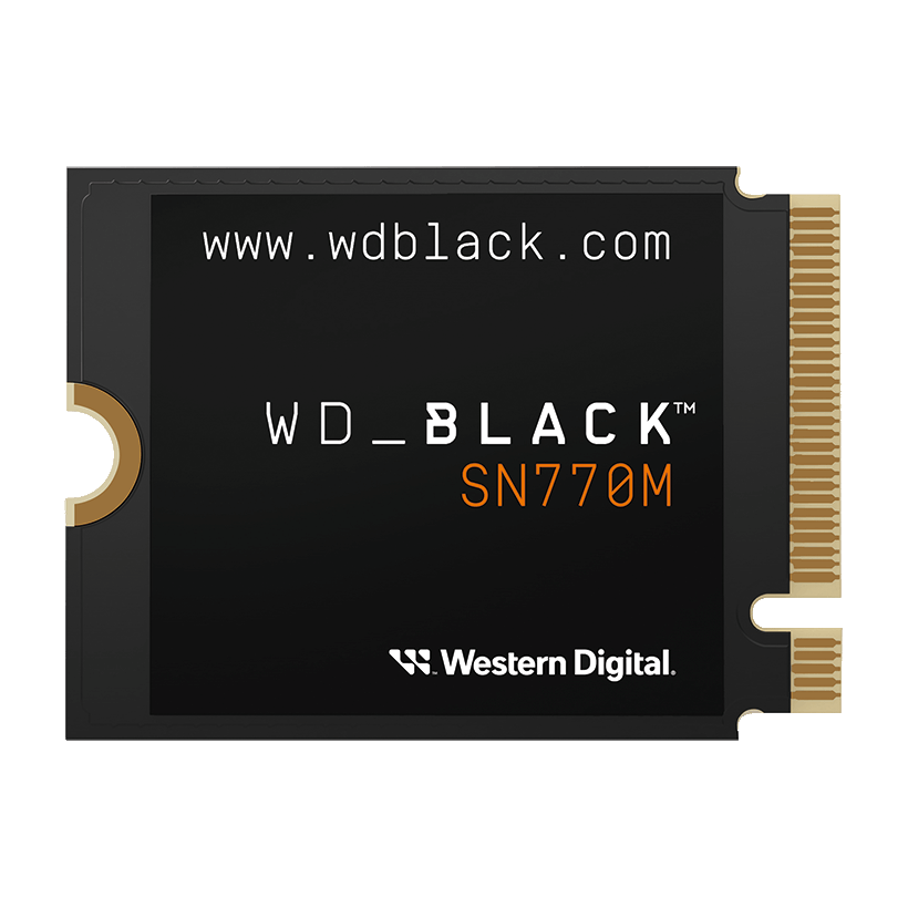 SANDISK WD_BLACK SN770M NVMe SSD - Festplatte (SSD, 2 TB, Schwarz)