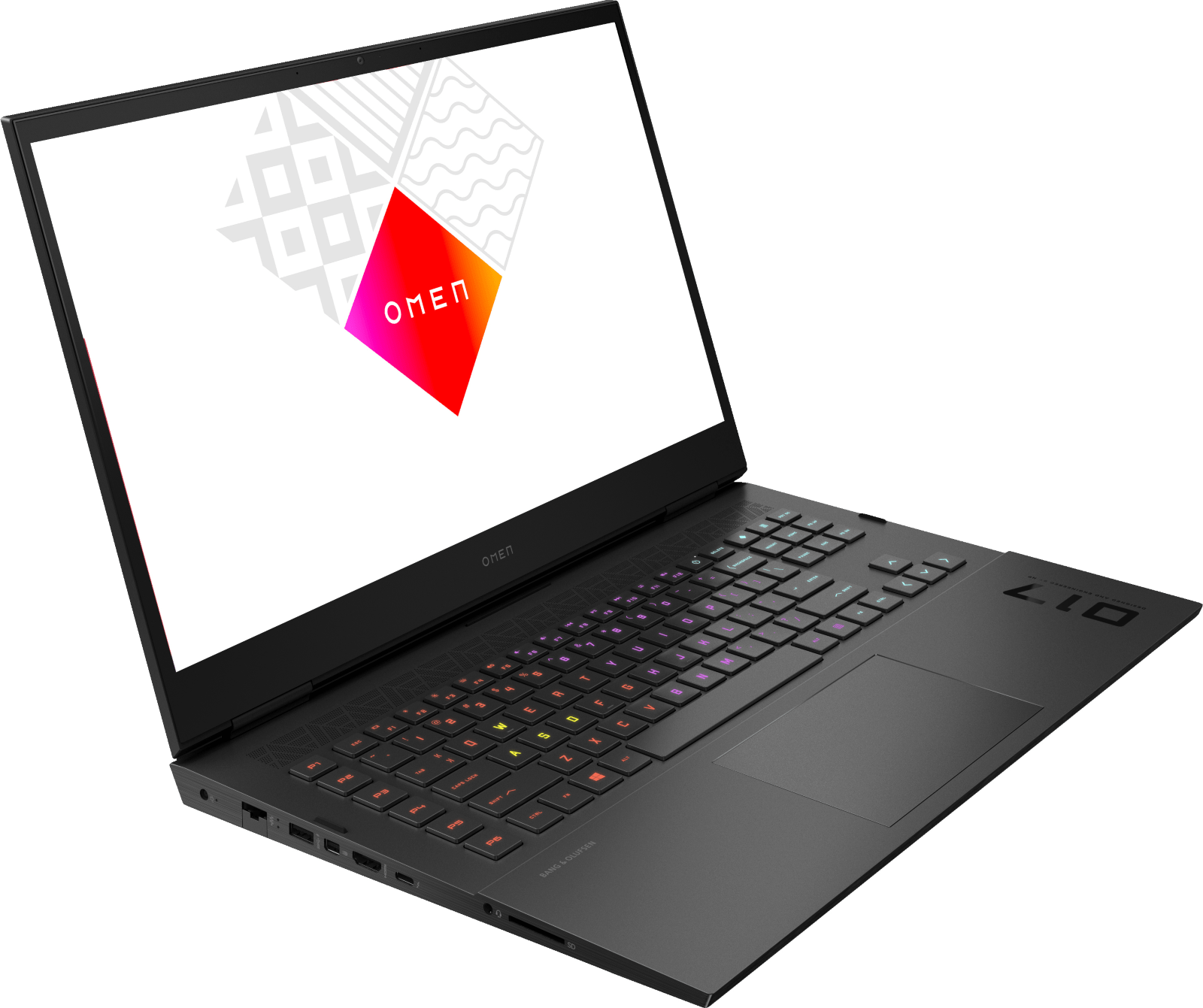 Portátil gaming - HP OMEN 17-ck2007ns, 17.3" QHD, Intel® Core™ i7-13700HX, 32GB RAM, 2TB SSD, RTX™ 4090, Sin sistema operativo, Negro