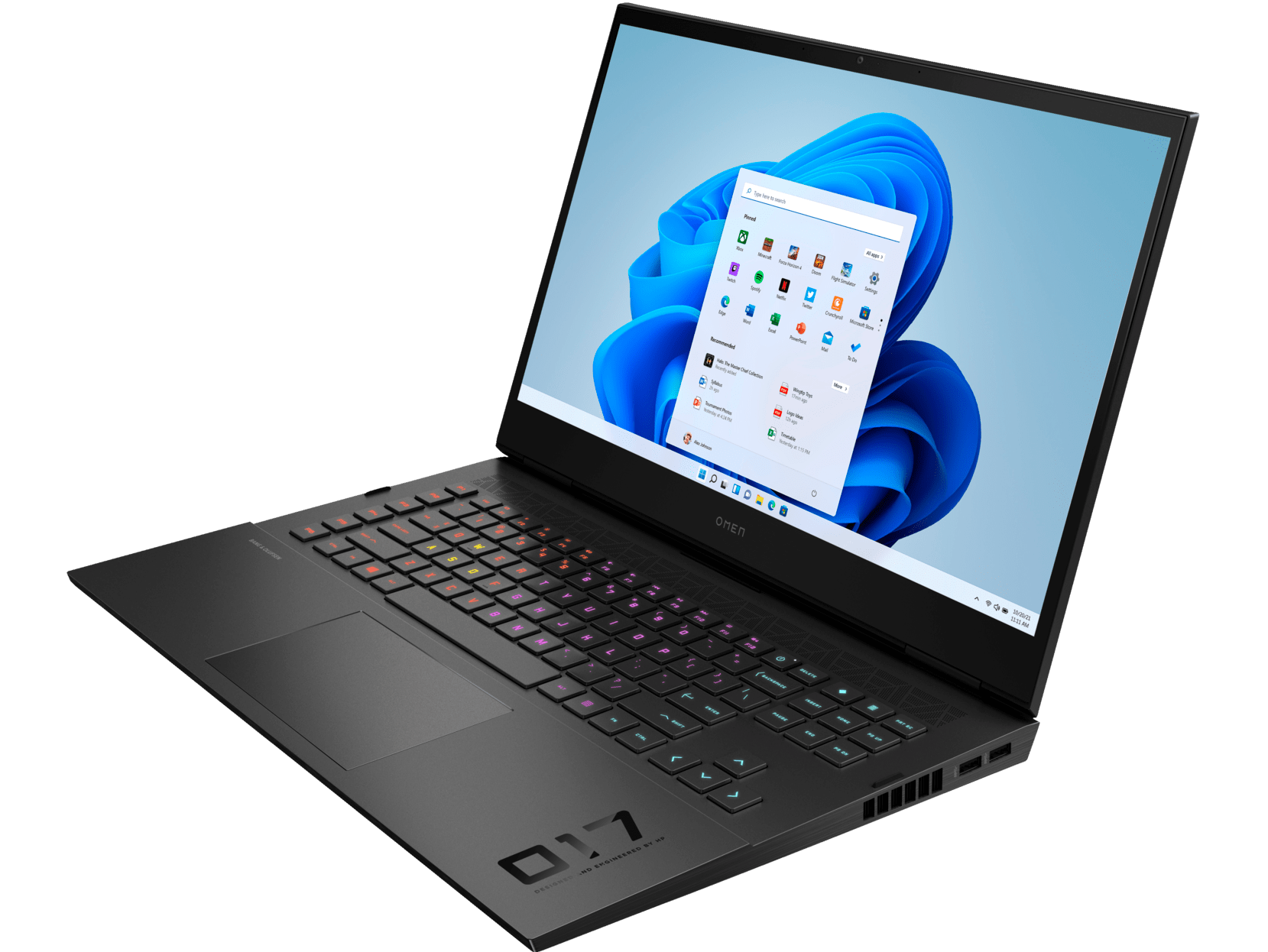 Portátil gaming - HP OMEN 17-cm2010ns, 17.3" Full HD, Intel® Core™ i7-13700HX, 32GB RAM, 1TB SSD, RTX™ 4060, W11 H, Negro