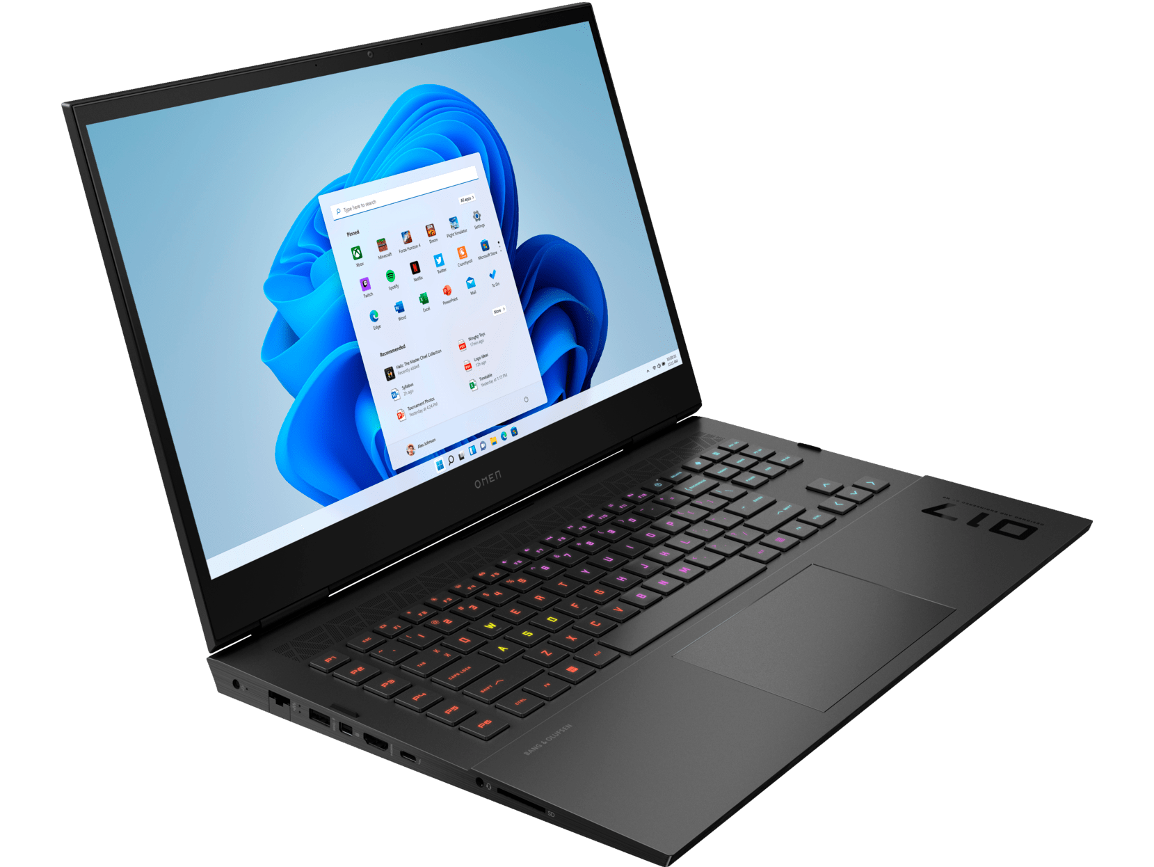 Portátil gaming - HP OMEN 17-cm2010ns, 17.3" Full HD, Intel® Core™ i7-13700HX, 32GB RAM, 1TB SSD, RTX™ 4060, W11 H, Negro
