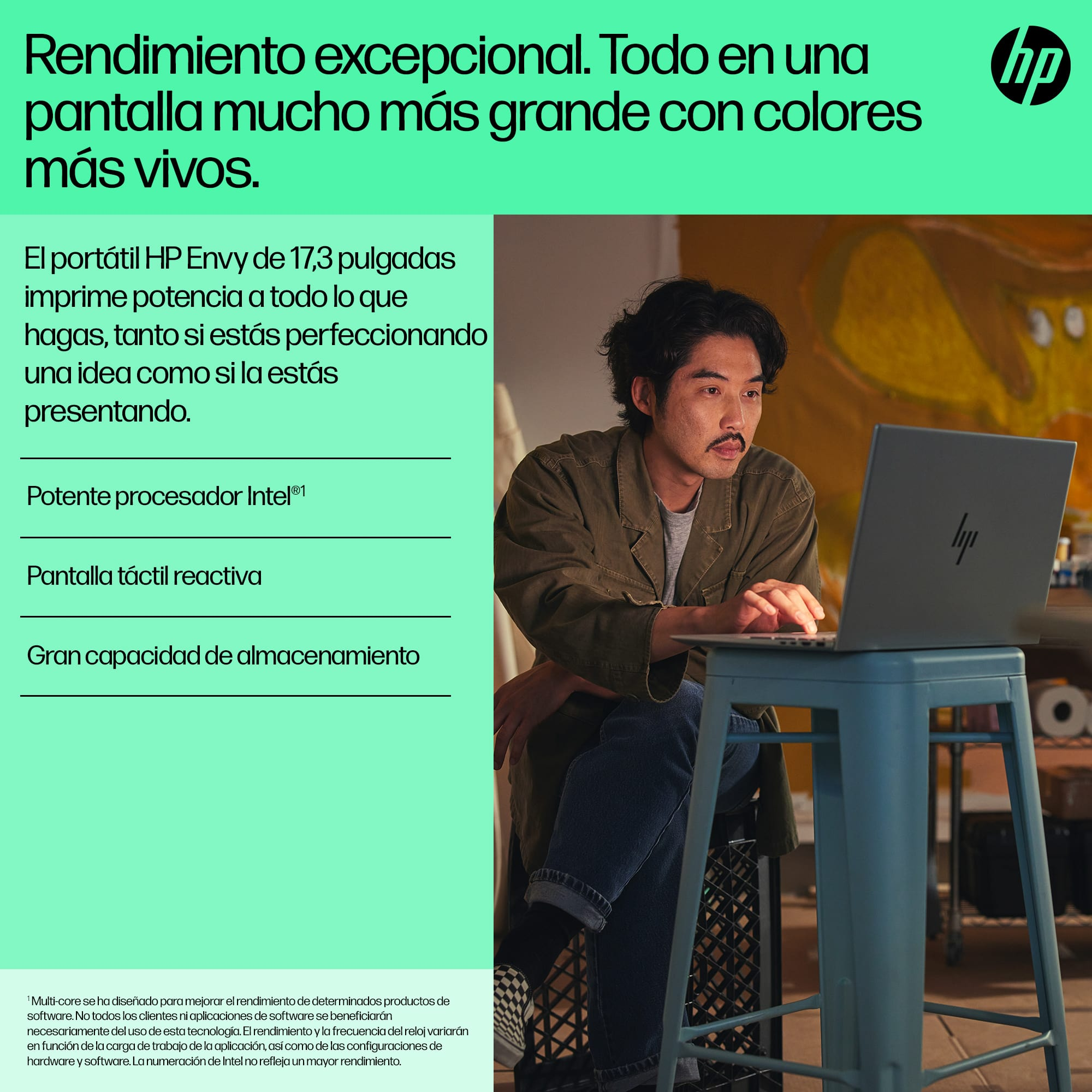 Portátil - HP 17-cw0006ns, 17.3" Full HD, Intel® Core™ i7-1355U, 32GB RAM, 1TB SSD, RTX™ 3050, W11 H