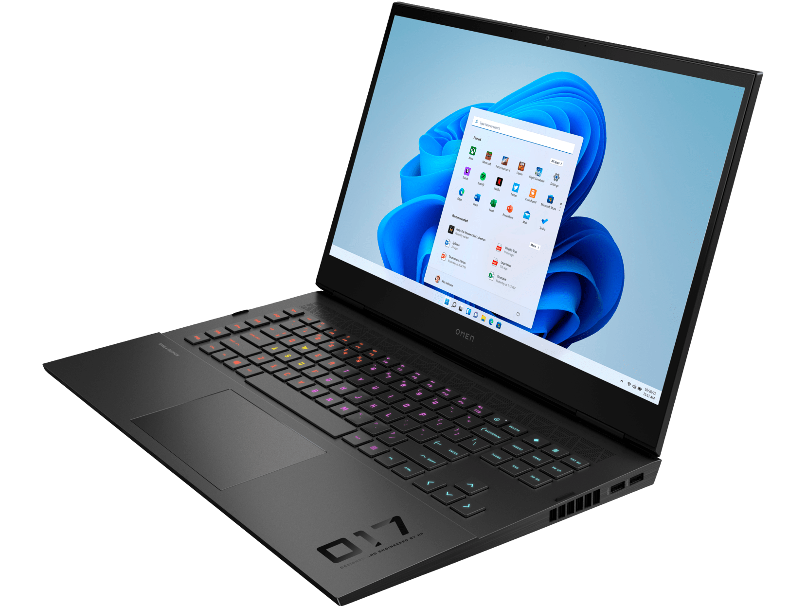 Portátil gaming - HP OMEN 17-cm2009ns, 17.3" QHD, Intel® Core™ i7-13700HX, 32GB RAM, 1TB SSD, RTX™ 4070, W11 H, Negro