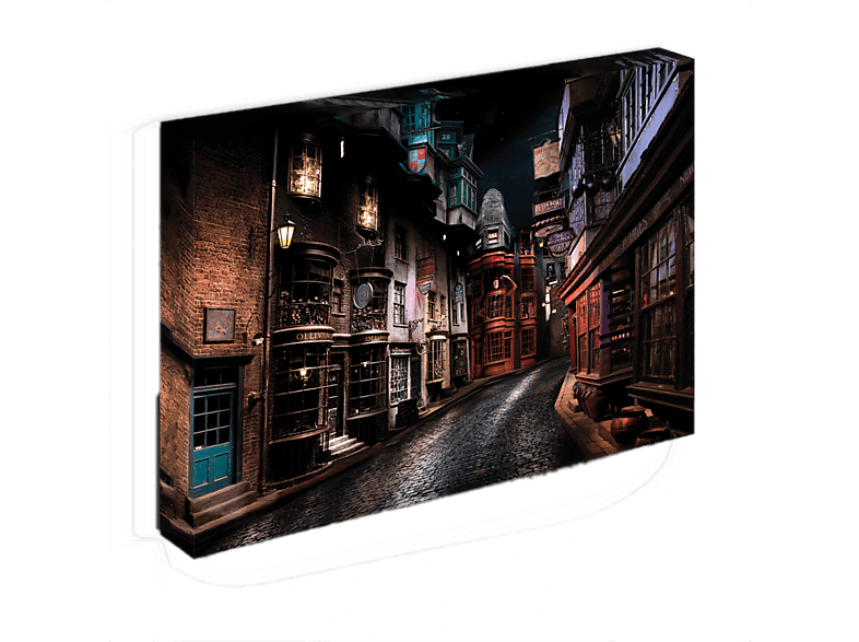 Póster - Pyramid Harry Potter, Con luz LED, 30x40 cm, 3 pilas AA (no incluidas)