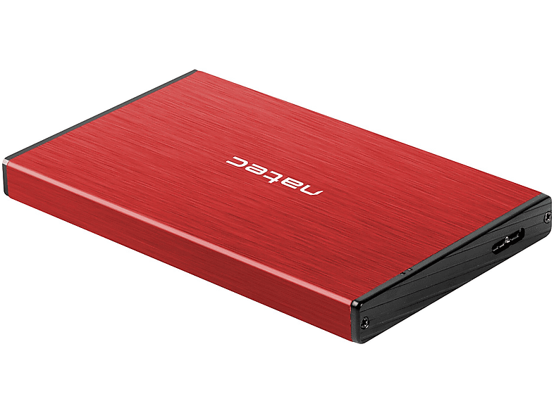 Obudowa do dysków twardych Natec Rhino Go czerwona – zdjęcie 2