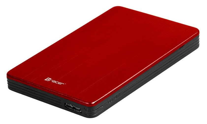 Zewnętrzna obudowa dysku TRACER USB 3.0 HDD 2.5 SATA 724 Czerwony TRAOBD46397