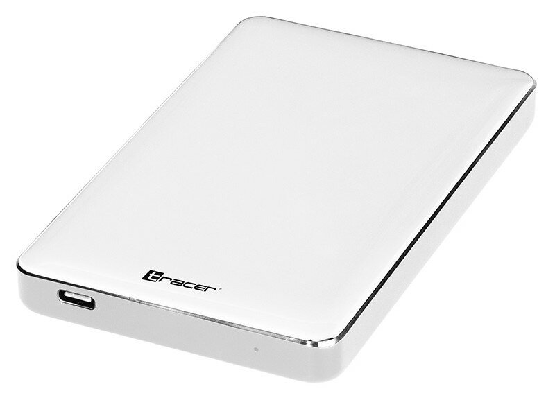 Zewnętrzna obudowa dysku TRACER USB 3.1 Type-C HDD 2.5 SATA 725 Biały TRAOBD46400