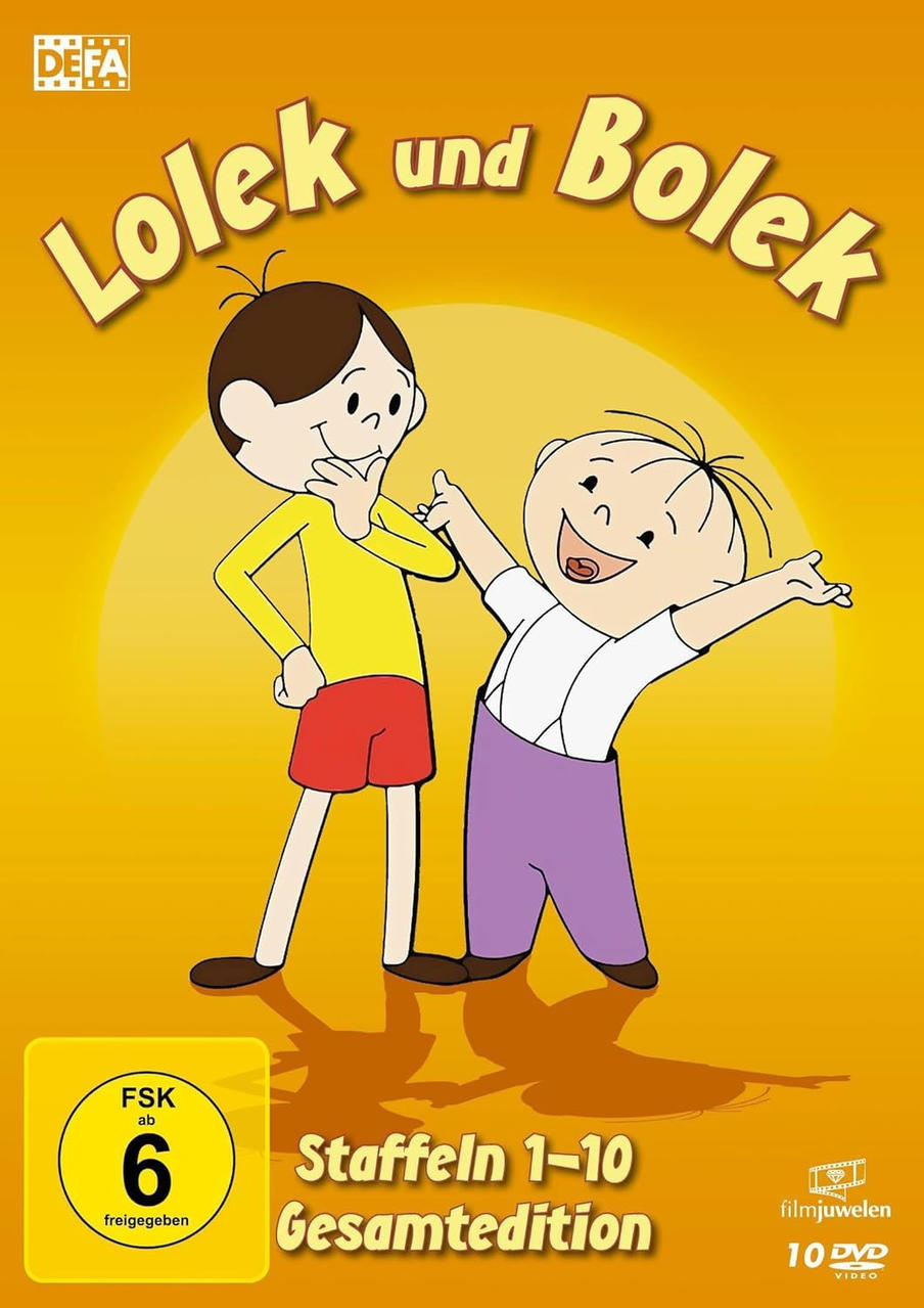 Lolek und DVD Bolek 1-10. Staffeln
