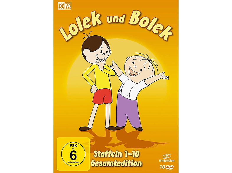 1-10. Bolek Lolek Staffeln DVD und
