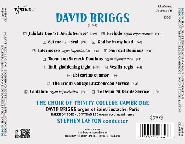 Choir Of Trinity College, Cambridge, The - Hail, gladdening Light - Chorwerke  - (CD)