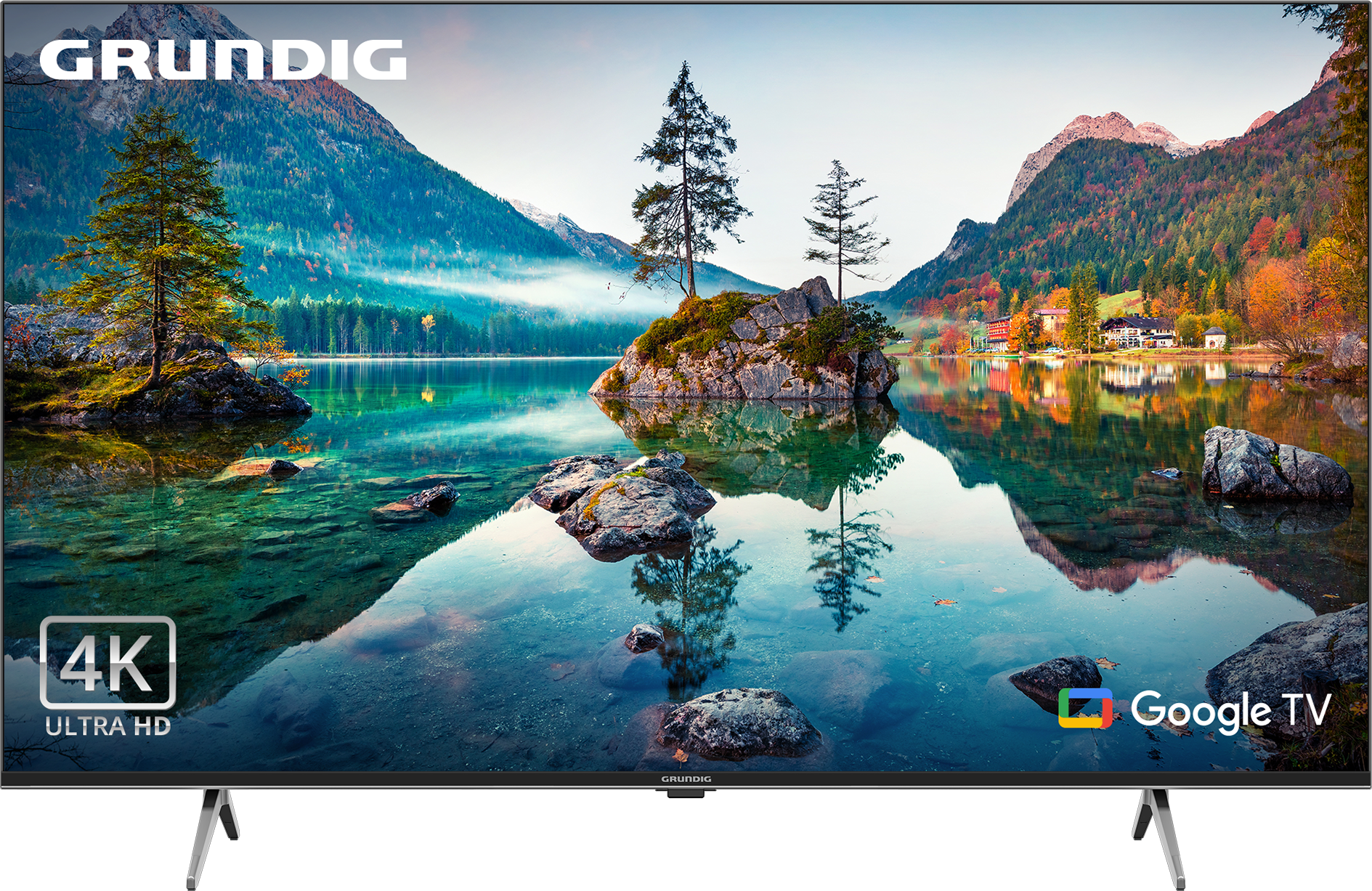 GRUNDIG 75 GHU 8500 A 75 inç 189 Ekran Uydu Alıcılı Google Smart 4K Ultra HD LED TV Antrasit