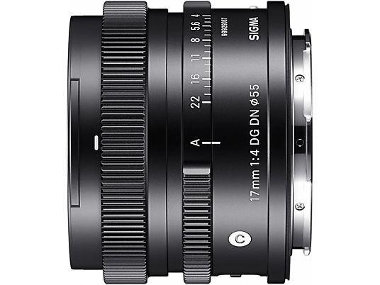 SIGMA 17 mm F/4 DG DN C - Longueur focale fixe(Sony E-Mount, Plein format)