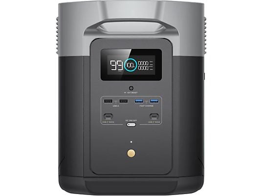 ECOFLOW DELTA Max 1600 (conformità CH) - Power station portatile (Nero)