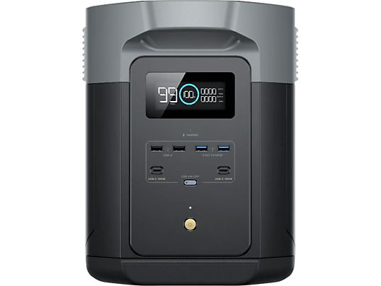 ECOFLOW DELTA 2 Max (conformità CH) - Power station portatile (Nero)