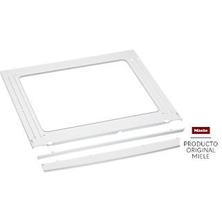 Accesorio lavadora - Miele W412, Kit de unión para columna lavado-secado, Blanco loto