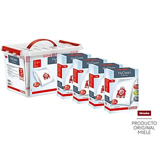 Bolsas de aspirador - Miele SB SET FJM CareBox 3D, 16 bolsas, 4 filtros del motor, 4 filtros de escape